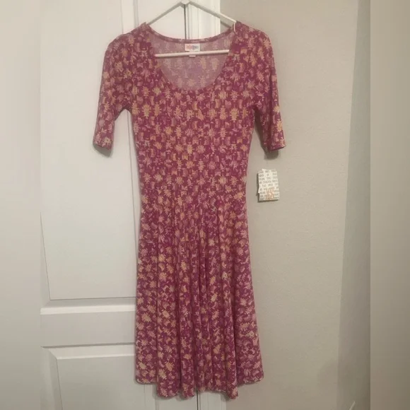LuLaRoe Nicole dress size XS - Picture 1 of 4